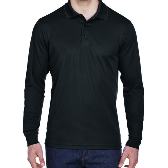 Brand new never worn Eddie Bauer black Henley type shirt